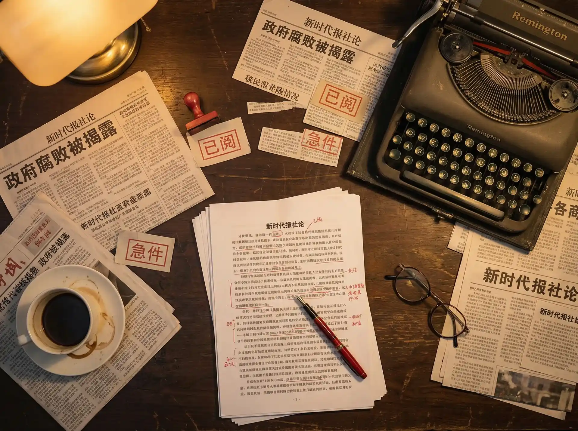拉斯维加斯娱乐城官网 - 报社编辑部工作场景